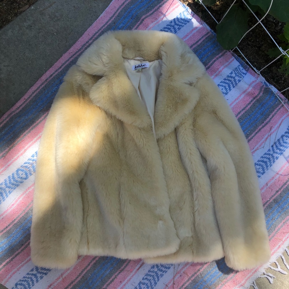faux fur jacket